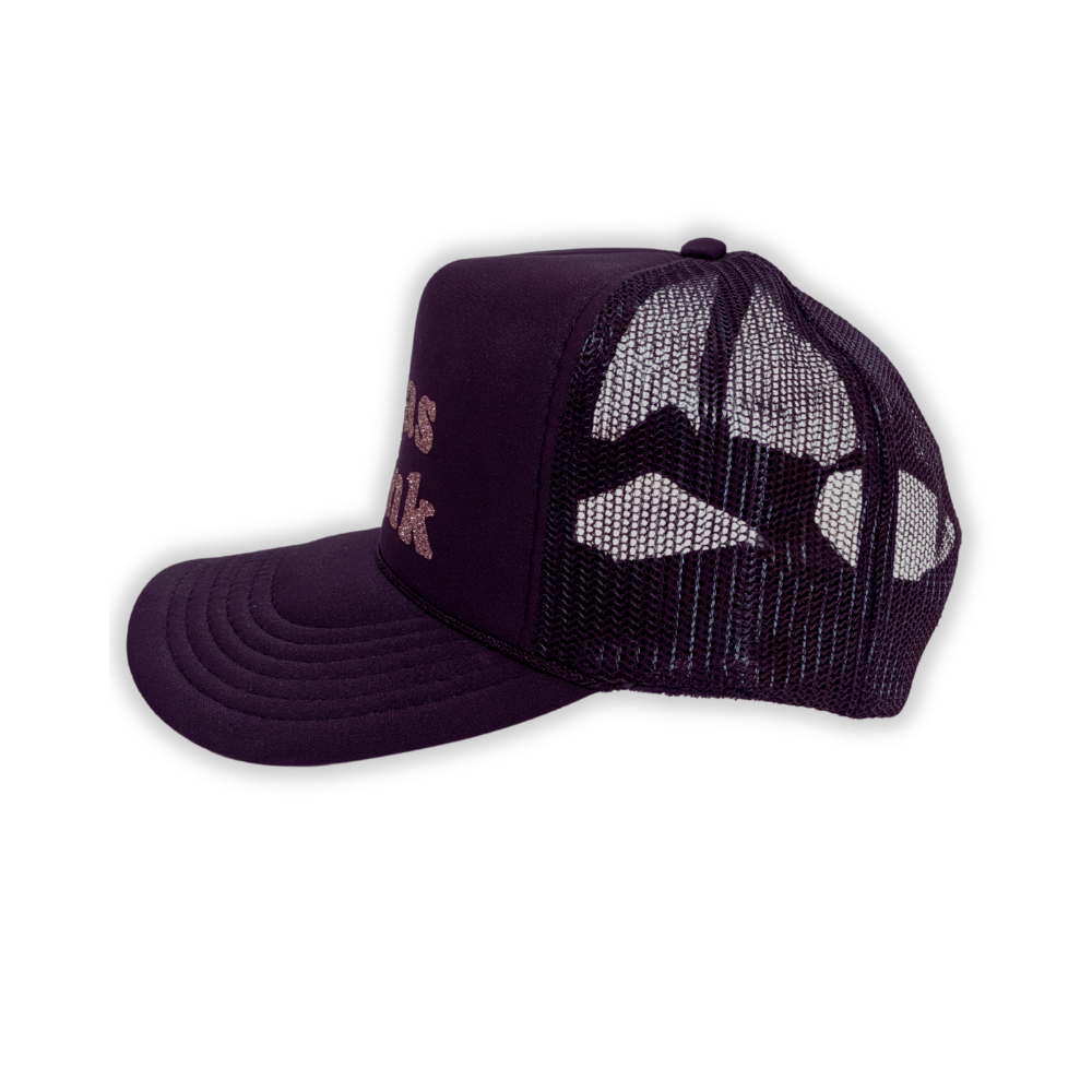Vegas Pink Hat Detail